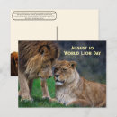 Recherche de lions africains cartes postales De lion