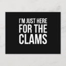 Recherche de fruits de mer cartes postales Palourde