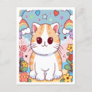 Recherche de dessin de chat cartes postales Amoureux des chats