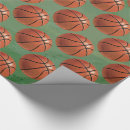Recherche de basket ball papier cadeau Sports