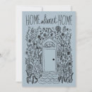 Recherche de déplacement les cartes invitations Maison douce