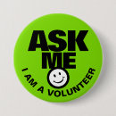 Recherche de volunteer badges Ask me