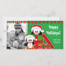 Recherche de pingouins mignons noël cartes Drôle