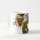 Recherche de dragons asiatiques tasses Dragon vert