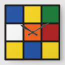 Recherche de cubiste horloges Bleu