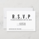 Recherche de cassette invitations Rsvp