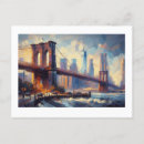Recherche de pont de new york brooklyn cartes postales Paysage urbain