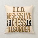 Recherche de échecs coussins Joueur d'échecs