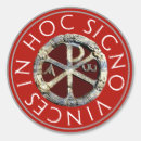 Recherche de chi rho autocollants Croix