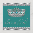 Recherche de tiara baby shower invitations Couronne