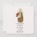 Recherche de motif ananas invitations Hawaïen