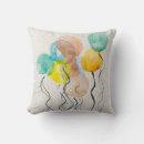 Recherche de ballon vintage coussins Aquarelle