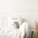 Recherche de hérisson mignon coussins Animaux