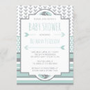 Recherche de tribal baby shower garçon invitations Gris