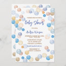 Recherche de point polka invitations Bleu