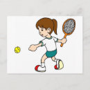 Recherche de raquette de tennis cartes postales Équipe