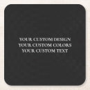 Zoek naar blanco onderzetters Creëer uw eigen