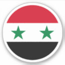 Recherche de syrie autocollants Drapeau