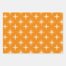 Recherche de rétro motif atomique papier cadeau Milieu du siècle