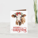 Recherche de vache noël cartes Vacances