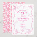 Recherche de shérif invitations Cowgirl