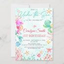 Recherche de de mer anniversaire invitations Sous la mer