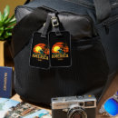 Recherche de drapeau de golf bagages étiquettes Usa