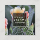 Zoek naar desert cactus visitekaartjes Modern