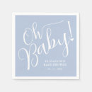 Recherche de baby boy shower serviettes Bleu