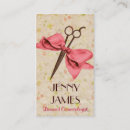 Recherche de cisaille cartes visite Cosmetologist