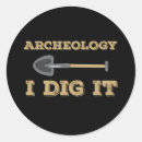 Zoek naar archeologie stickers Archeoloog