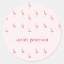 Zoek naar roze flamingo stickers Zwart