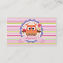 Recherche de conception de hibou cartes visite Moderne