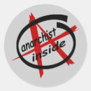 Recherche de anarchie symbool autocollants Logo