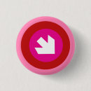 Recherche de flèche badges Rose