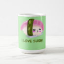 Recherche de sushi mignons tasses J'aime les sushis