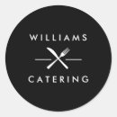 Recherche de chef logo autocollants Restaurant