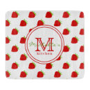 Recherche de fraises rouges planches à découper Nourriture