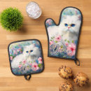 Recherche de chat persan table linges Blanc