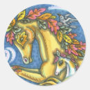 Recherche de cheval palomino autocollants Mignon