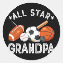Recherche de père du football autocollants Athlète