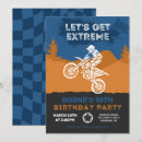 Zoek naar motorcross uitnodigingen Motocross verjaardagsuitnodiging