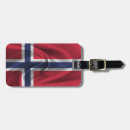 Recherche de norvège bagages étiquettes Drapeau de la norvège