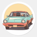 Zoek naar nostalgische stickers Retro