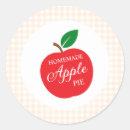 Zoek naar appeltaart stickers Gingham