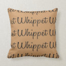 Recherche de whippets coussins Silhouette