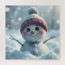 Recherche de tricoté puzzles Neige