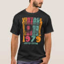 Recherche de vintage 1979 tshirts Rétro