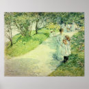 Recherche de chemin de jardin posters Fille