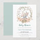 Recherche de éléphant baby shower invitations Safari